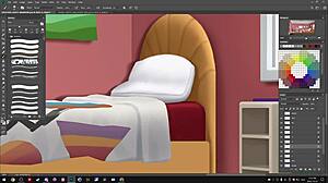 picarto stream with darkcookie playing summertime saga