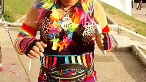 Tandooridick69 In Crossdressing With Thong Upskirt