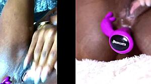 Goddess Luxxx28 spreads her pussy and plays with toys.