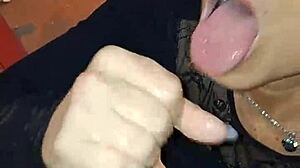 public blowjob in parking