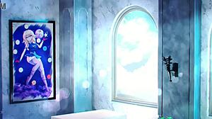 I love Camilla's hentai animation with big tits oral