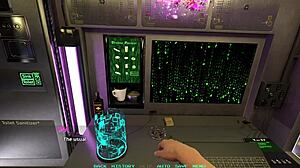 name88s triangle 01 - black haired babe teases before steamy action