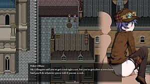 Detective Girl Creampied By Big Cock In Hentai Game