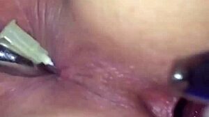 Ever tried anal injections for wild female fun?