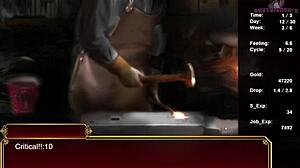 Black Smith-07 Cum Outside!