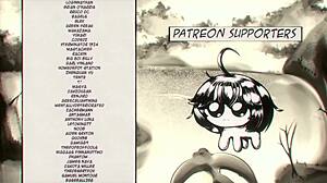 Anime girl engages in vore with her partner