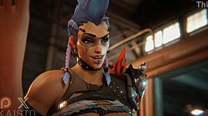 Junker Queen Dominates Thief With Her Muscular Body And Big Tits