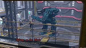 Stranded in space, checking out that cute robot girl 😍