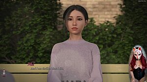 dreamland - ep 13 fishnet and corset - the best costume for a porn game