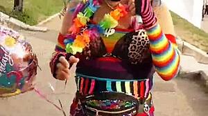 Tandooridick69 In Crossdressing With Thong Upskirt