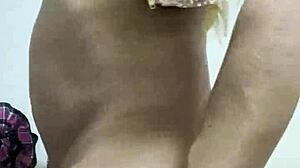 Wow, That Rich Transvestite Is Masturbating So Provocatively!