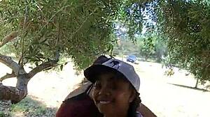 Carmela Clutch and Cali Caliente Get Naughty on Public Hike