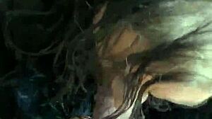 I get my cock sucked hard by milf