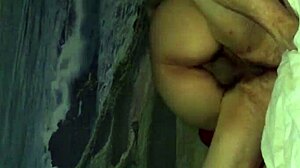 19 YO Teen Riding a Massive Cock Hard and Fast