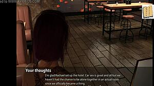 Conversando com milf linda de cabelo rosa online.