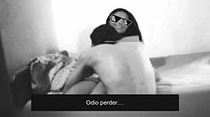 licking my colombian friend's pussy in a hidden spot