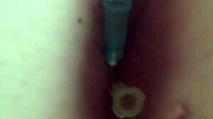 Ever tried anal injections for wild female fun?