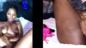 Goddess Luxxx28 spreads her pussy and plays with toys.