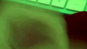 Sneaking an orgasm next to stepsister.