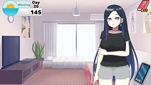 she was really horny in this game with megu ep 5