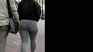 Thick Leggings Creep Enjoys Intense Sex