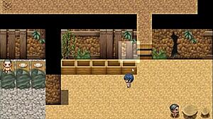 tanned girl natsuki hentai game ep 3 a naked bath feels so good after talking to the perverted villagers