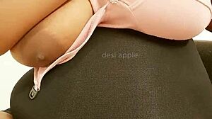 sexy indian college girl strips naked for fun! 😘