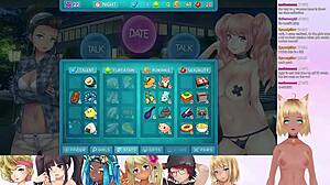 LewdNeko Plays HuniePop 2 Double Date! Get Ready for Lesbian Action!