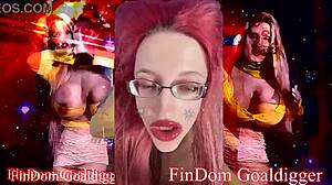 young hottie sucks old cock with fiery desire.