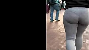 Thick Leggings Creep Enjoys Intense Sex