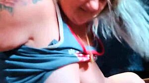 Watch this trailer park milf straddle and ride that big black cock?