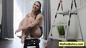 sexy petite 18+ teen 18+ enjoy trash talk on this sexy intervies - thalia rhea charles dera