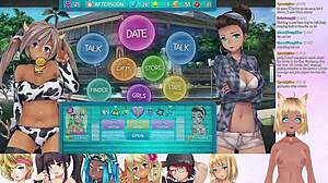 LewdNeko Plays HuniePop 2 Double Date! Get Ready for Lesbian Action!