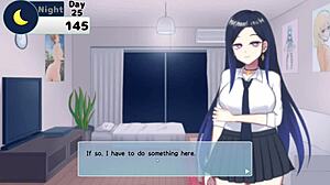 she was really horny in this game with megu ep 5