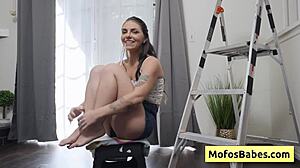 sexy petite 18+ teen 18+ enjoy trash talk on this sexy intervies - thalia rhea charles dera