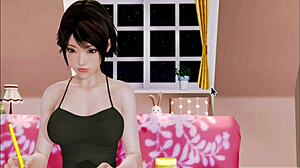 Dark Magic Custom Scenes Ep 1 With Sexy Anime Girls And Big Tits