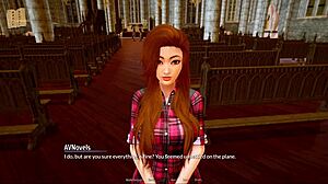 Playing harem hotel game