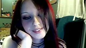 miss liz vicious rocks big pink dildo on cam! 😈