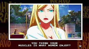 Johnny bravo boldly sucks monster cock in public outdoor scene