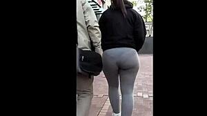 Thick Leggings Creep Enjoys Intense Sex