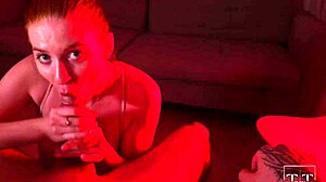 she's crazy about my dick licked all the cum