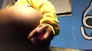 Intense Anal and Pussy Play While Mum's Away