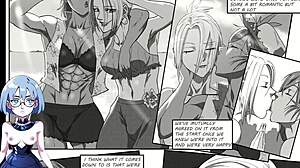 girls night out 2 in hentai cartoon anime style