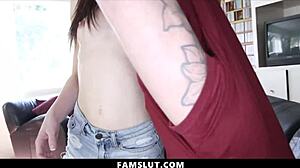 Stepsis trades silence for steamy action with stepbro