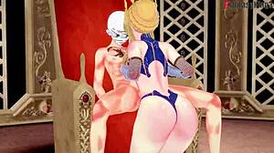 artoria pendragon banging hard in fantasy fate zero anime