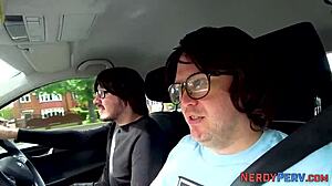 Real British Amateur Gets Facial in High Definition POV