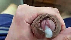 Check out this hot Brazilian twink jerking off and cumming hard!