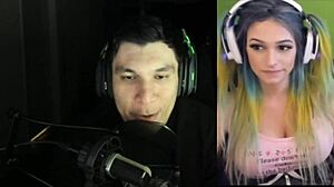 Joycgee and Trainwrecks share their live webcam show