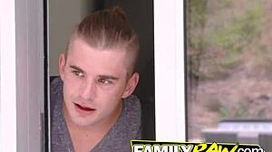 Hey, that busty bitch fucks everyone