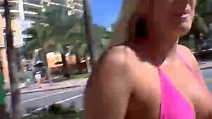 Horny Blonde Babe Gets Rammed Rough in Doggy Style